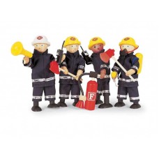 Brandmän, 4 st Brandmän, 4 st