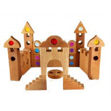 Riddarborg, glitterfönster