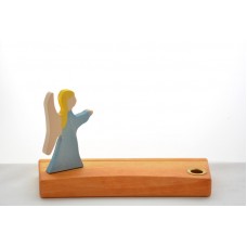 Ljusstake, ängel, blå Ljusstake, ängel, blå