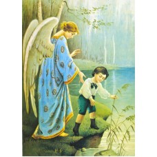 Poster,He1275 Skyddsängel m pojke