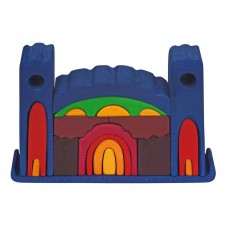 Stort slott, blått, 22 delar