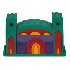 Stort slott, grönt, 22 delar