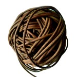 Läderband, 3 mm, per meter