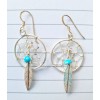 Silver, örhängen Dreamcatcher