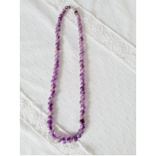 Silver, Collier Ametist