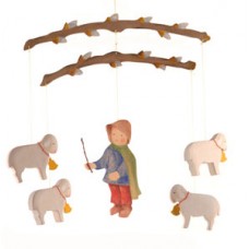 Mobil, herde med får