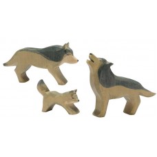 Varg familj 3 st *