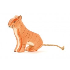 Tiger, stor, sittande Tiger, stor, sittande