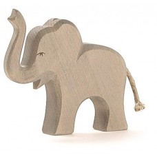 Elefant, unge trumpetande Elefant, unge trumpetande