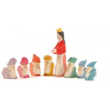 Snövit och 7 st kristalldvärgar