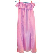 Sidencape, rosa-lavendel