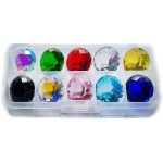 Glas, Diamanter, 10-pack