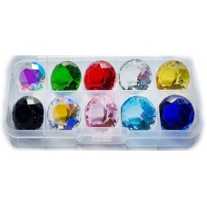 Glas, Diamanter, 10-pack