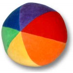 Boll regnbågsboll, 15 cm