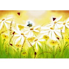 Vykort,BeS1009 Sommaräng