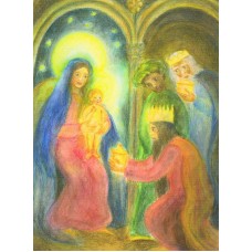 Vykort,M507 Tre vise män