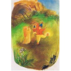 Vykort,M763 Jonglör