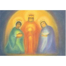 Vykort,M801 Januari Tre vise män