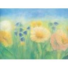 Vykort,M834 Sommarblommor