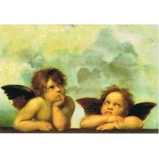 Vykort,R0418 Änglar