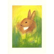 Vykort,R892 Hare i gräset