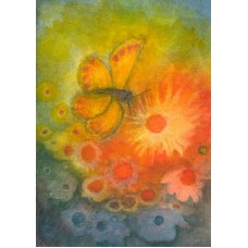 Vykort,R3831 Sommarfjäril