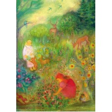 Vykort,R3962 Vid skogsbrynet