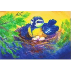 Vykort,R5197 Häckande fågel