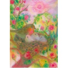 Vykort,R5300 Skyddat fågelbo