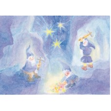 Vykort,R5517 Pysslingar hittar ädelstenar