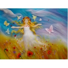 Vykort,P60 Dansande flicka