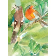 Vykort,Vr115 Vårkvitter