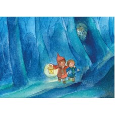 Vykort,Vr165 Var inte rädd