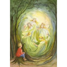 Vykort,W2001  Älvornas dans