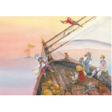 Vykort,W3033 Pirater