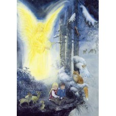 Vykort,W4031 Ljusängel