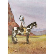 Vykort,W6001 Hövding