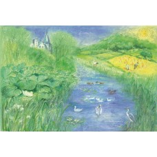 Vykort,Mz215 Sommar på landet