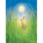 Vykort - MvZ342 - Haren och månen