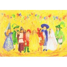 Vykort,Mz451 Barnkarneval